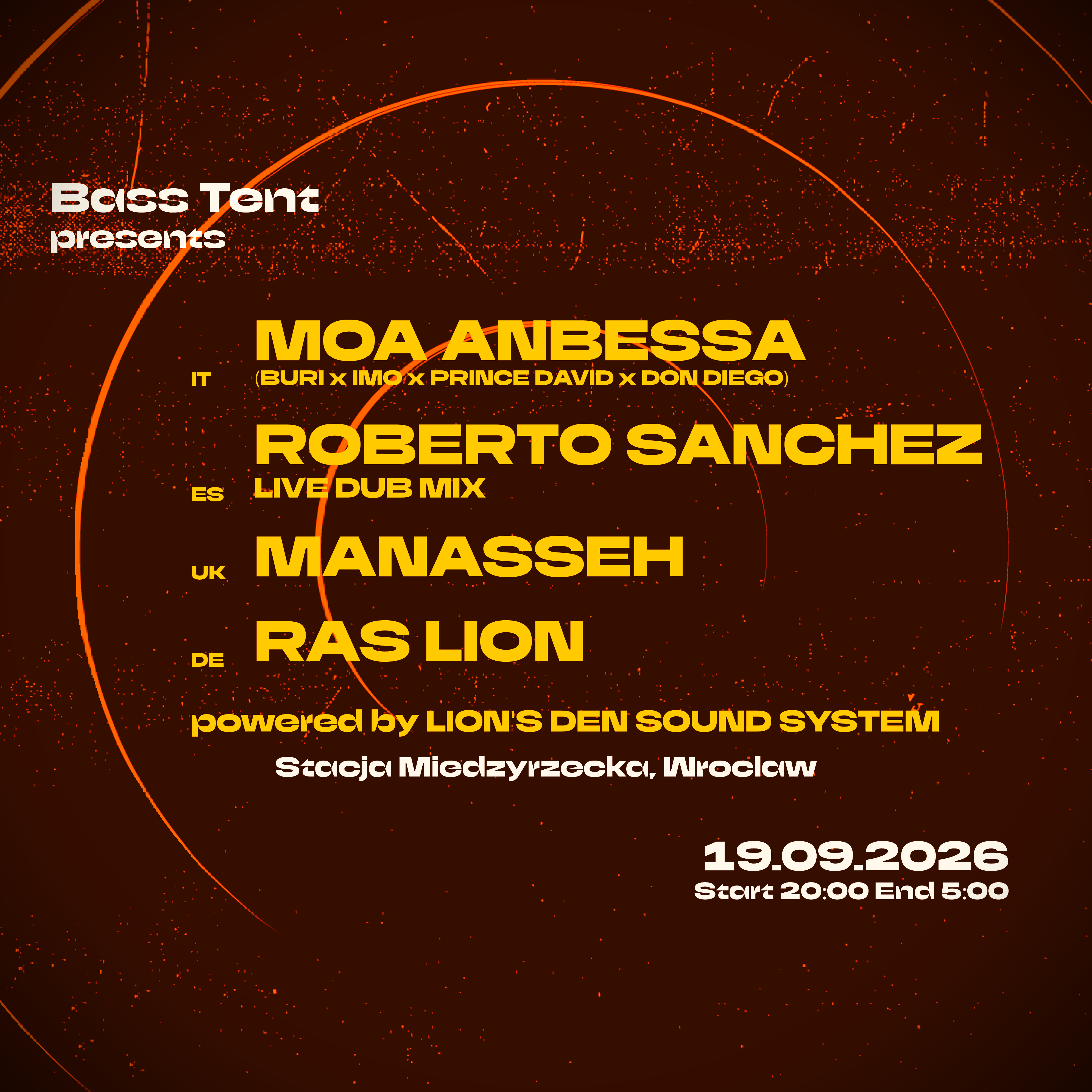 BASS TENT SESSION