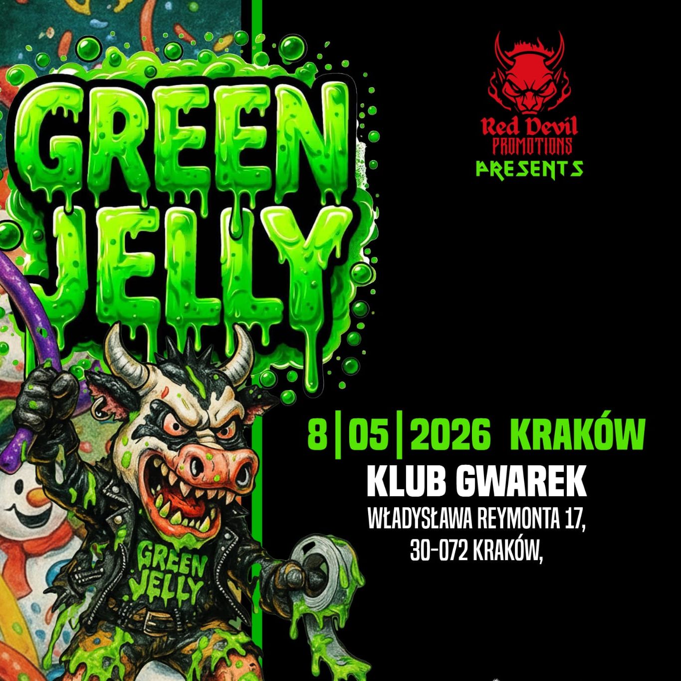 Green Jelly + De Łindows - Kraków