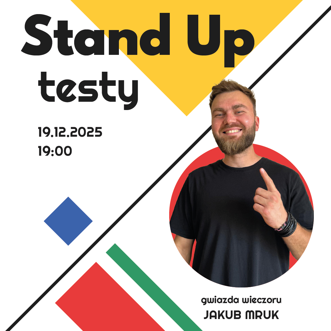 Stand Up Testy Gwiazdy — 19 grudnia, piątek, 19:00