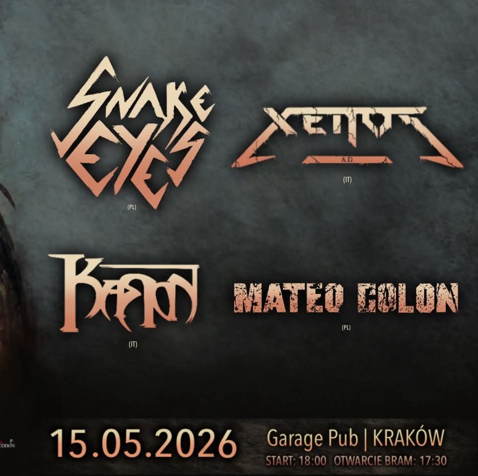 HELL'n'FIRE Festival Vol. II | Kraków - Garage Pub 15.05.2026