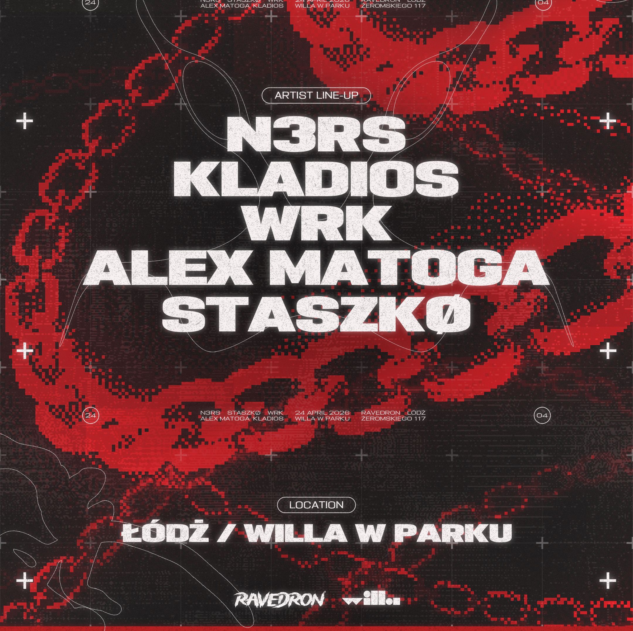 RAVEDRON X WILLA W PARKU - ŁÓDŹ - 24.04.26