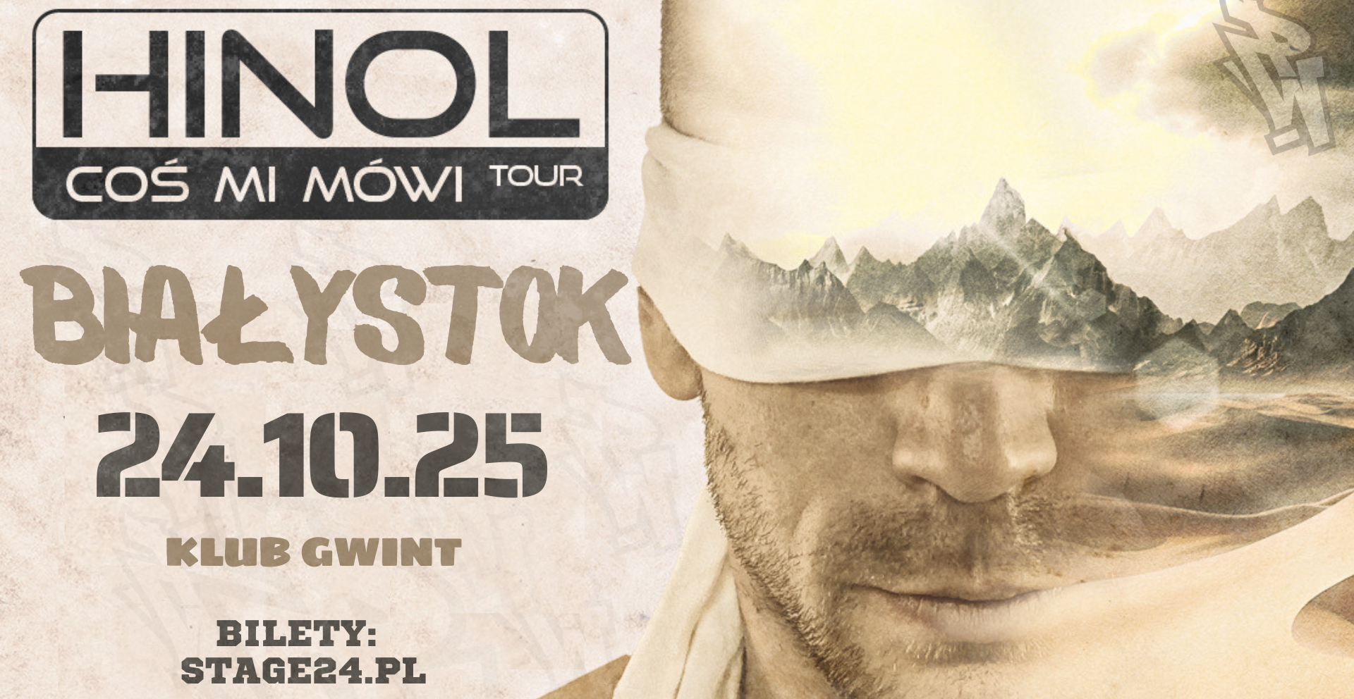 Hinol Polska Wersja: BIAŁYSTOK "Coś Mi Mówi" 24.10.25 24.10.2025 bilety