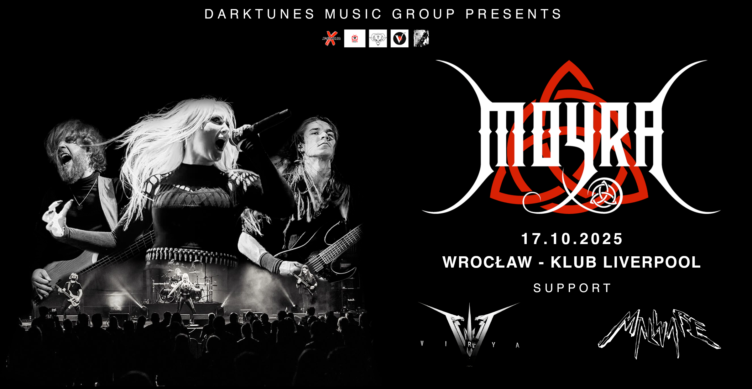 MOYRA / WROCŁAW / KLUB LIVERPOOL / 17.10.2025 17.10.2025 bilety