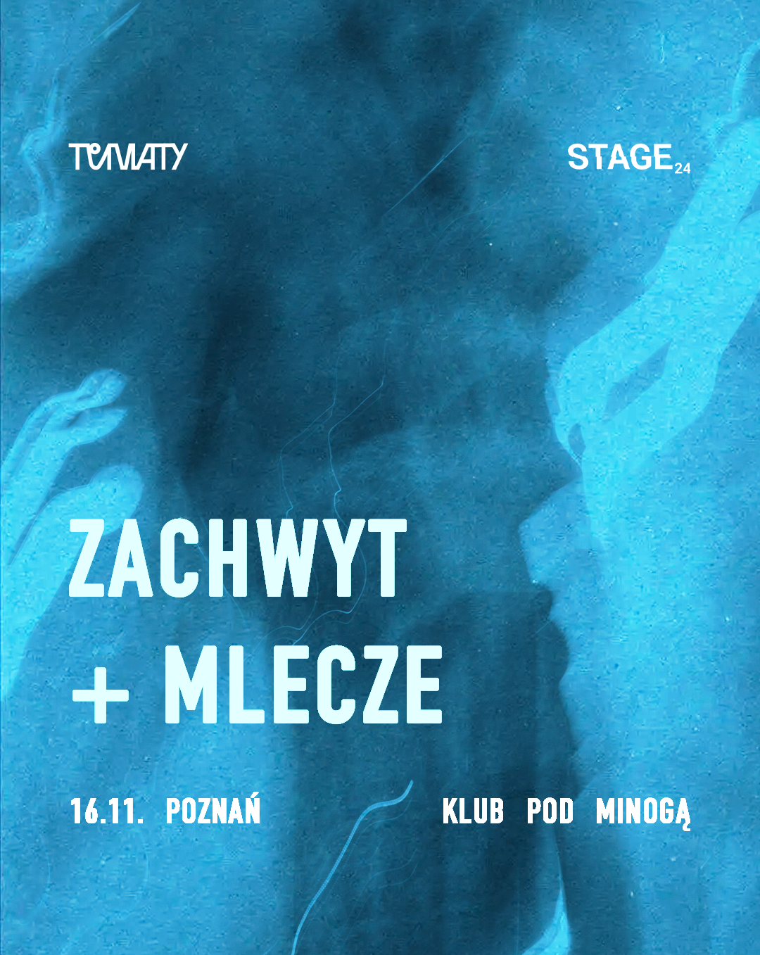 Koncert zachwyt + Mlecze // Poznań// 16.11 zachwyt 16.11.2025 bilety