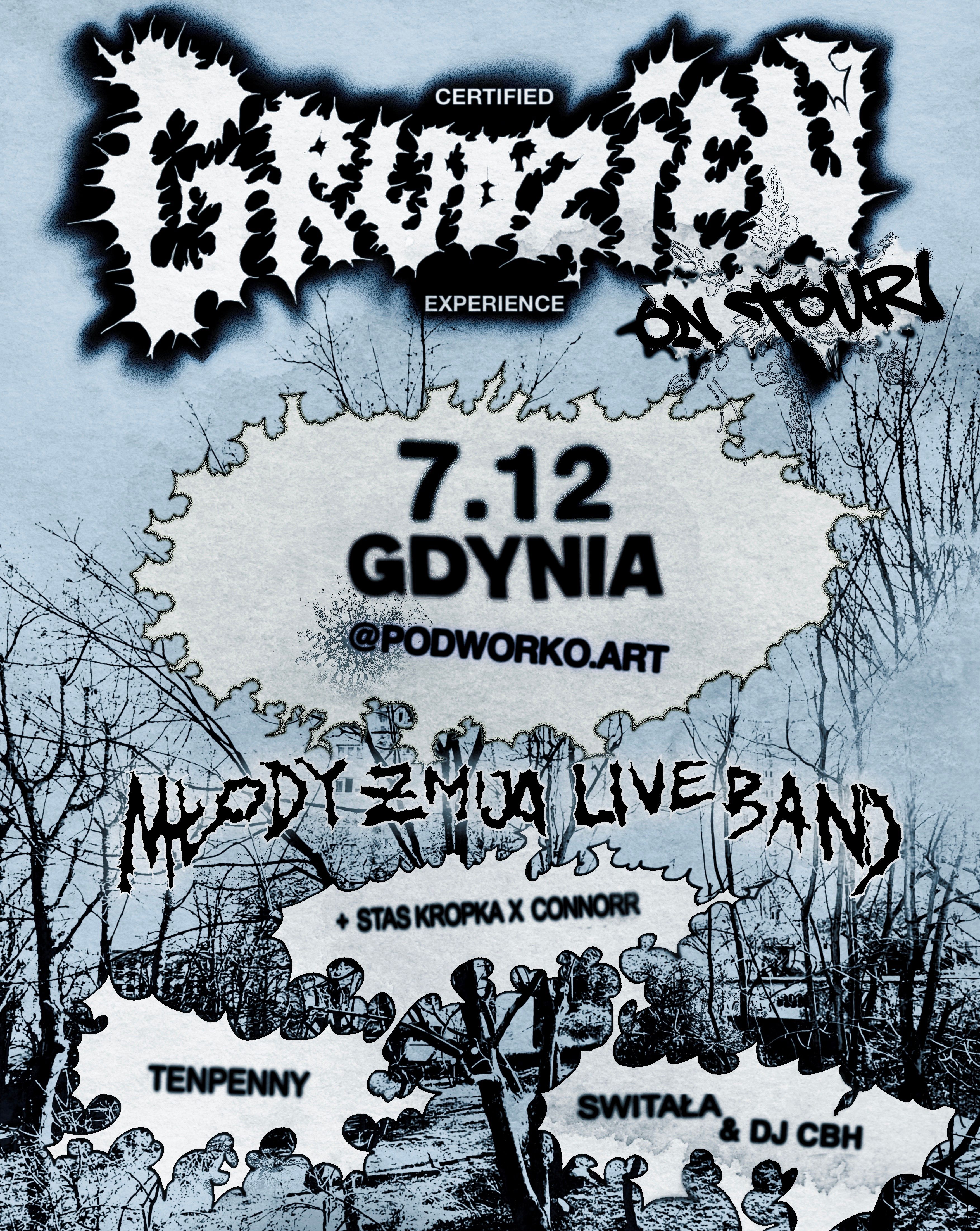 CGE ON TOUR | Młody Żmija Live Band + Goście | 07.12 GDYNIA. Młody Żmija 07.12.2025 bilety