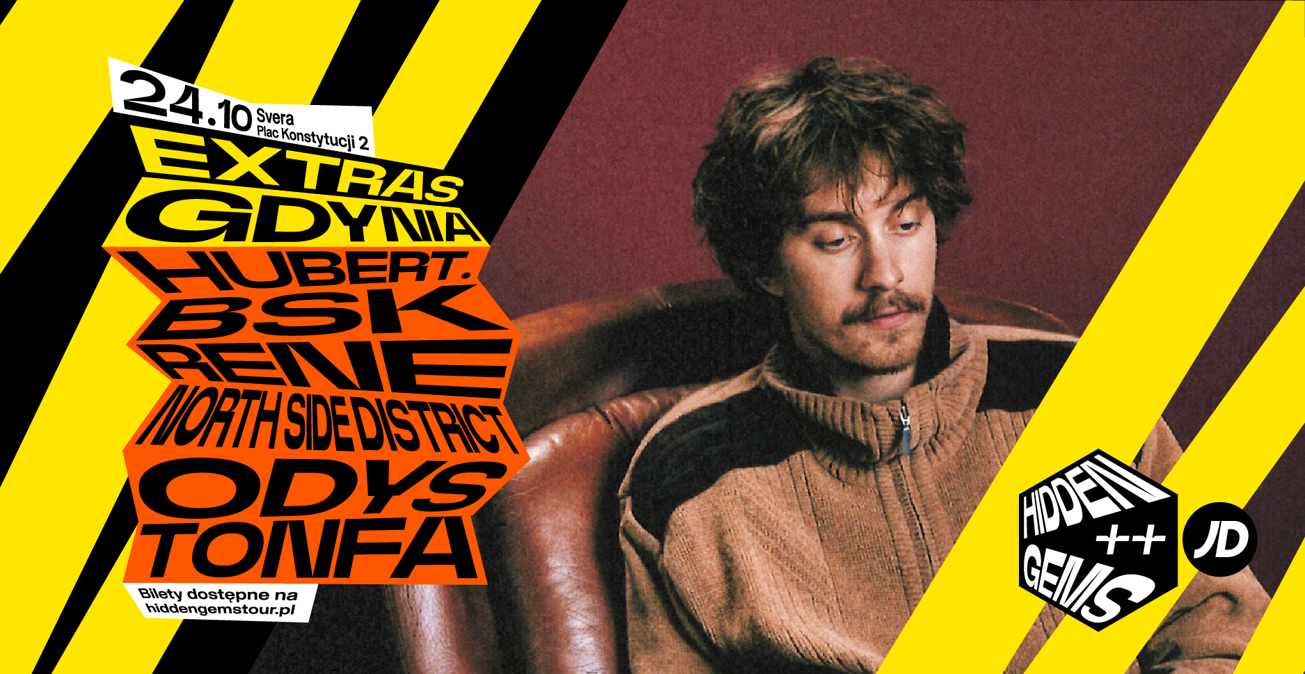 HIDDEN GEMS EXTRAS by ++ & JD Sports | GDYNIA | SVERA 24.10.2025 bilety