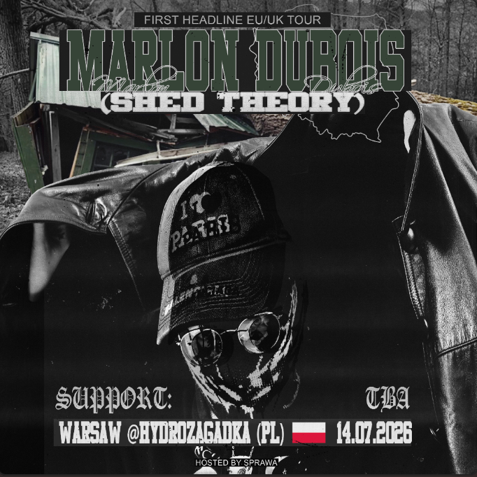 MARLON DUBOIS (Shed Theory) | WARSAW @Hydrozagadka 14.07.2026