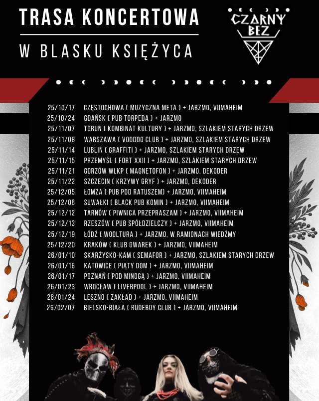 RZESZÓW:  CZARNY BEZ + JARZMO, VIIMAHEIM  VIIMAHEIM 13.12.2025 bilety