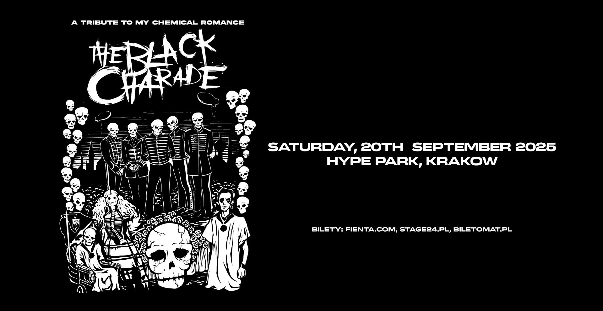 THE BLACK CHARADE - MY CHEMICAL ROMANCE TRIBUTE HYPE PARK 20.09.2025 bilety