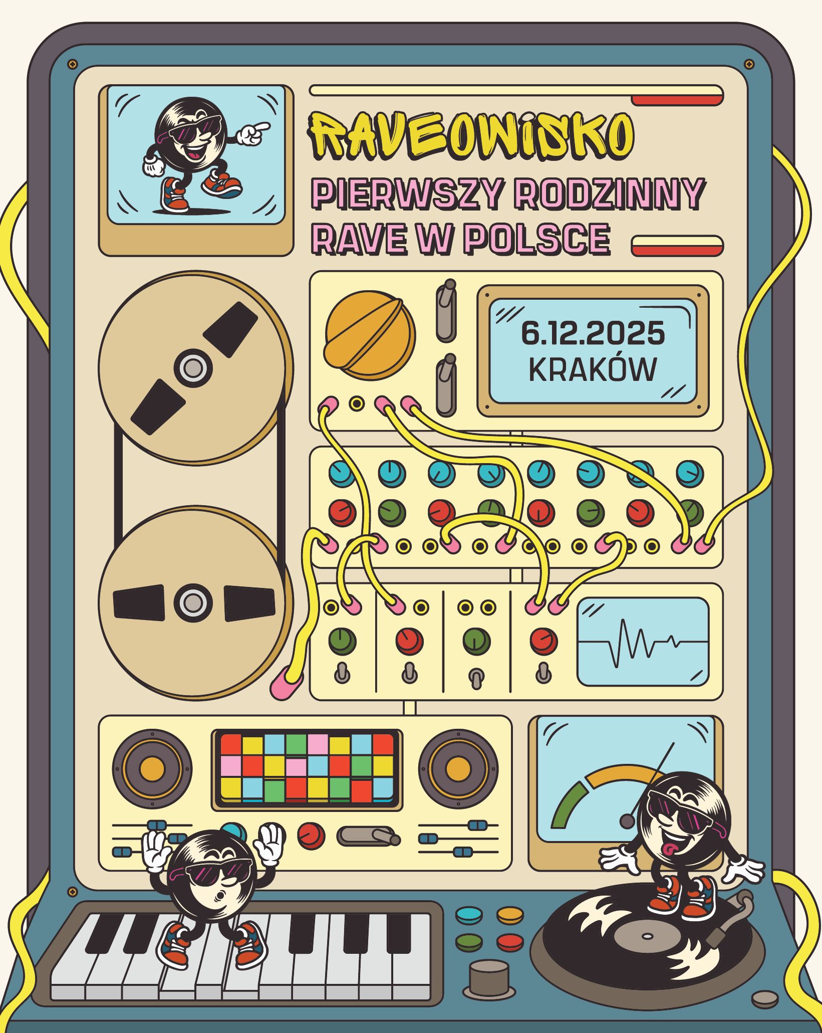 Raveowisko - Pierwszy rodzinny RAVE w Polsce  06.12.2025 bilety