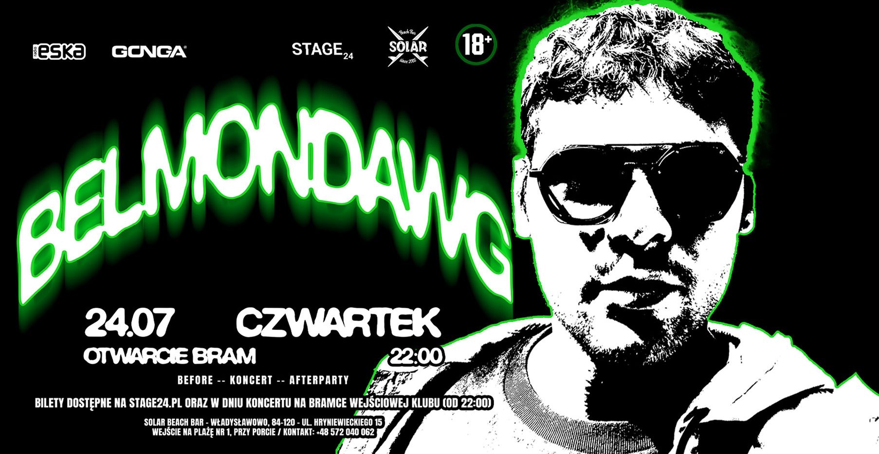 BELMONDAWG @ SOLAR WŁADYSŁAWOWO - 24.07.2025 24.07.2025 bilety
