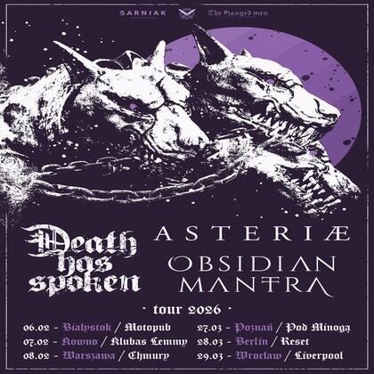 DEATH HAS SPOKEN | OBSIDIAN MANTRA | ASTERIAE BIAŁYSTOK 06.02.25