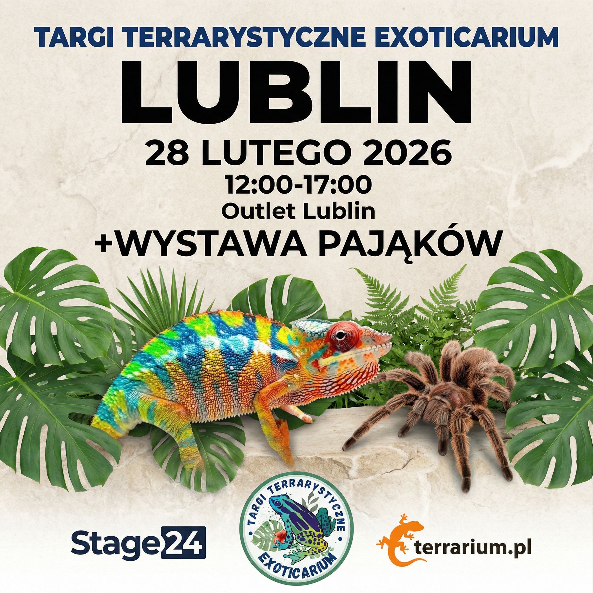 Lublin - Targi Terrarystyczne Exoticarium + Wystawa Pająków