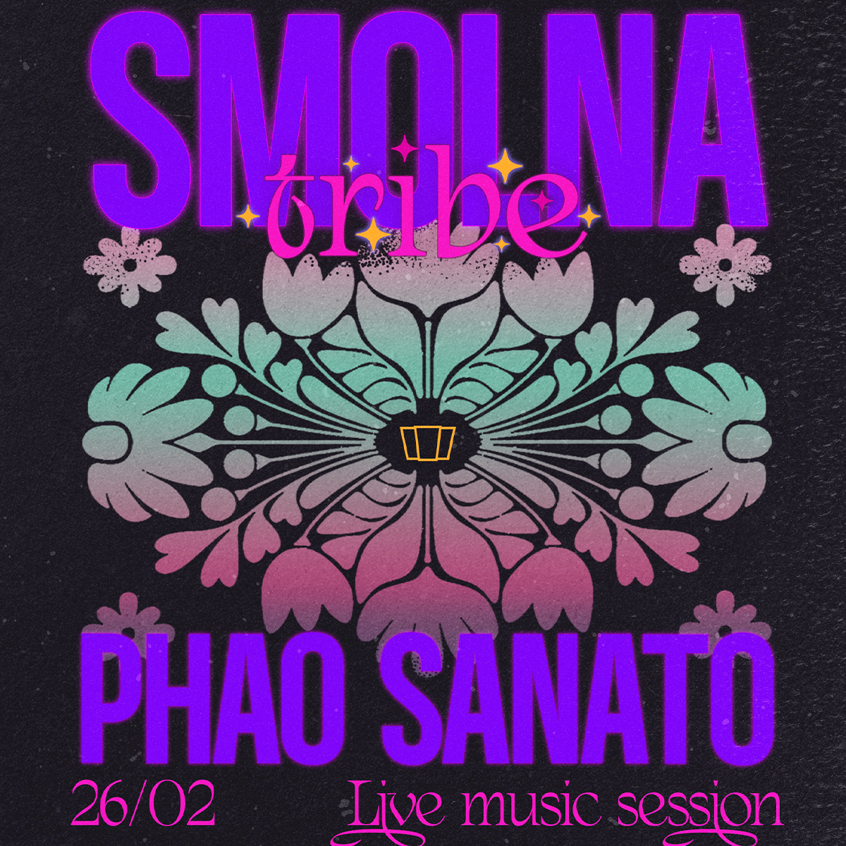 SMOLNA TRIBE pres. Phao Sanato | Live Music Session