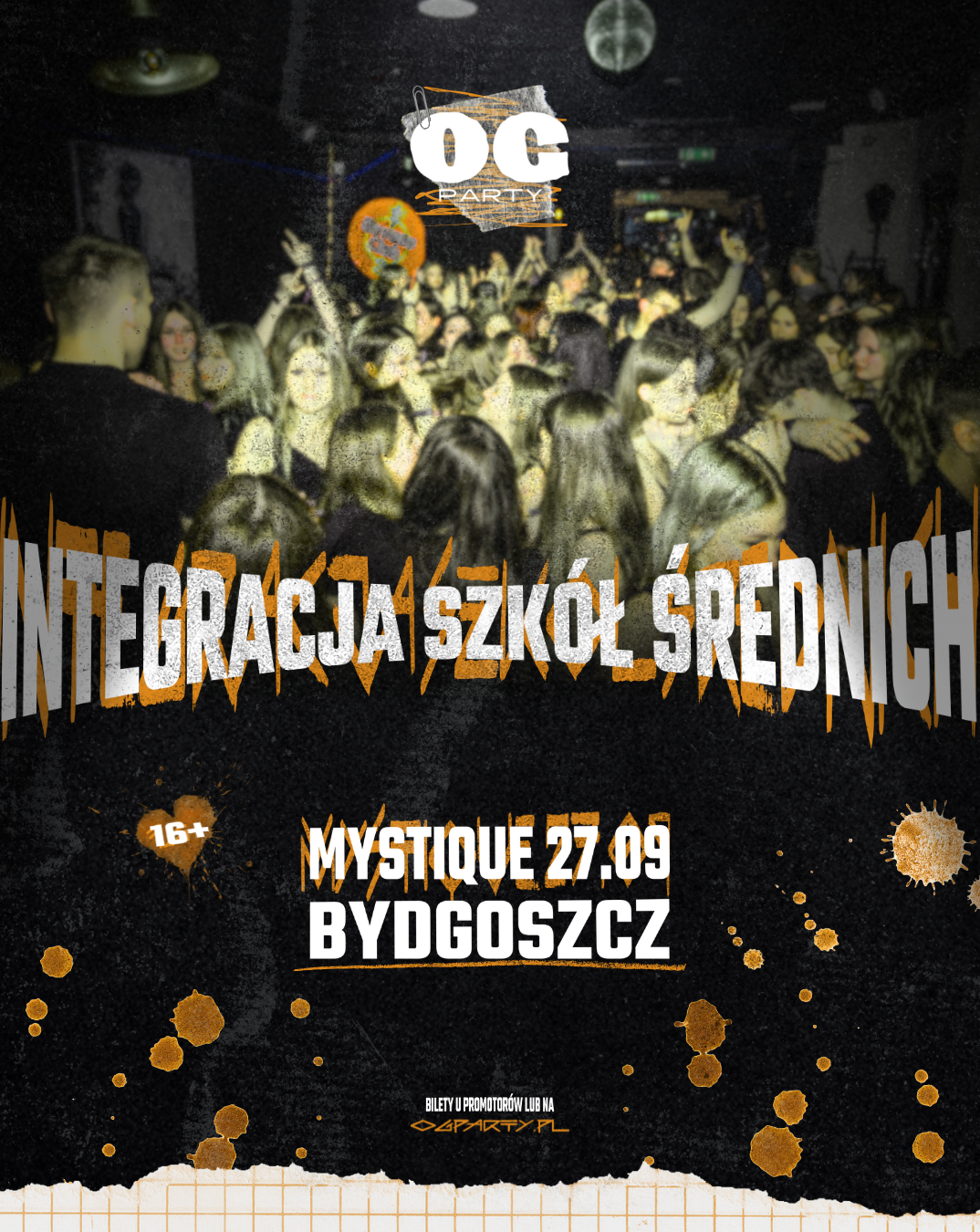 INTEGRACJA SZKÓŁ ŚREDNICH | BYDGOSZCZ | OGPARTY  27.09.2025 bilety