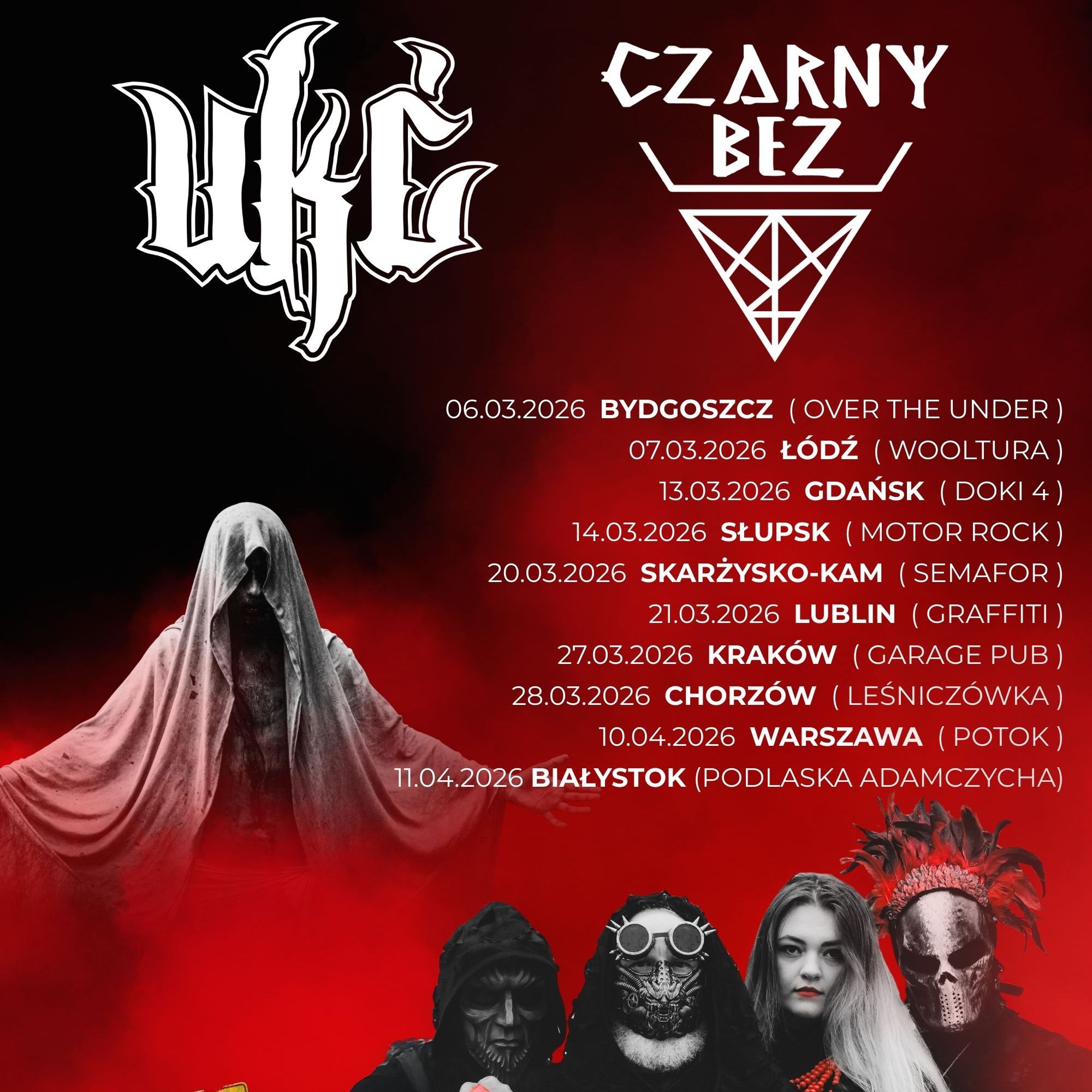 SŁUPSK: CZARNY BEZ, UKĆ - "SPLOT SWIATÓW" 