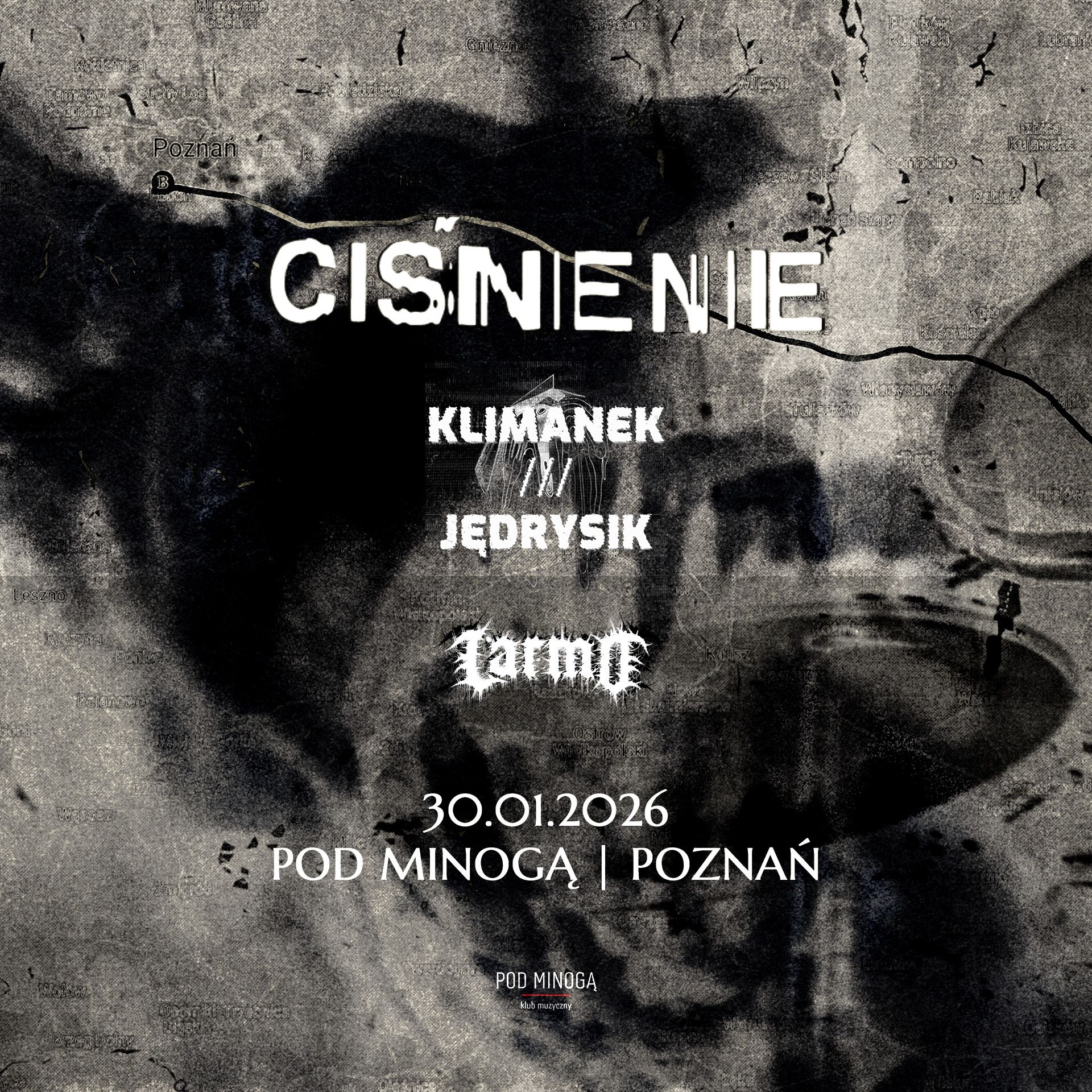 CIŚNIENIE x Klimanek-Jędrysik x LARMO | 30.01.2026 | POZNAŃ