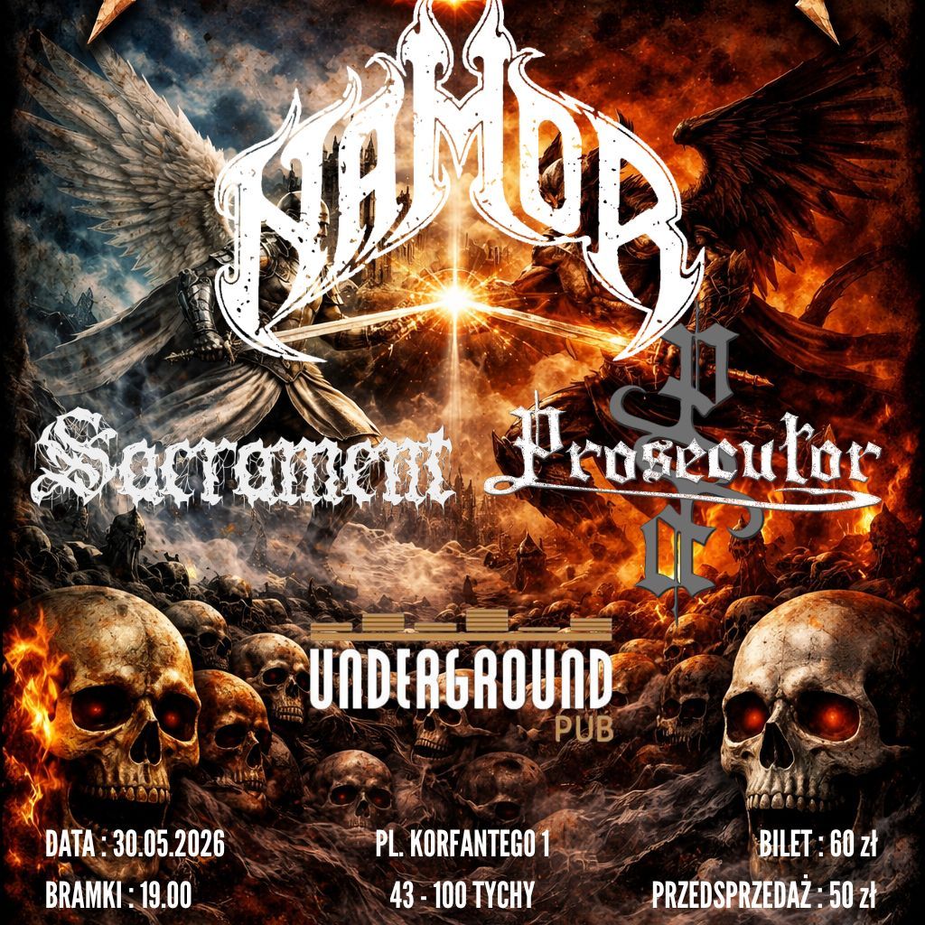 Metalowa Biwa - Namor,  Prosecutor,  Sacrament