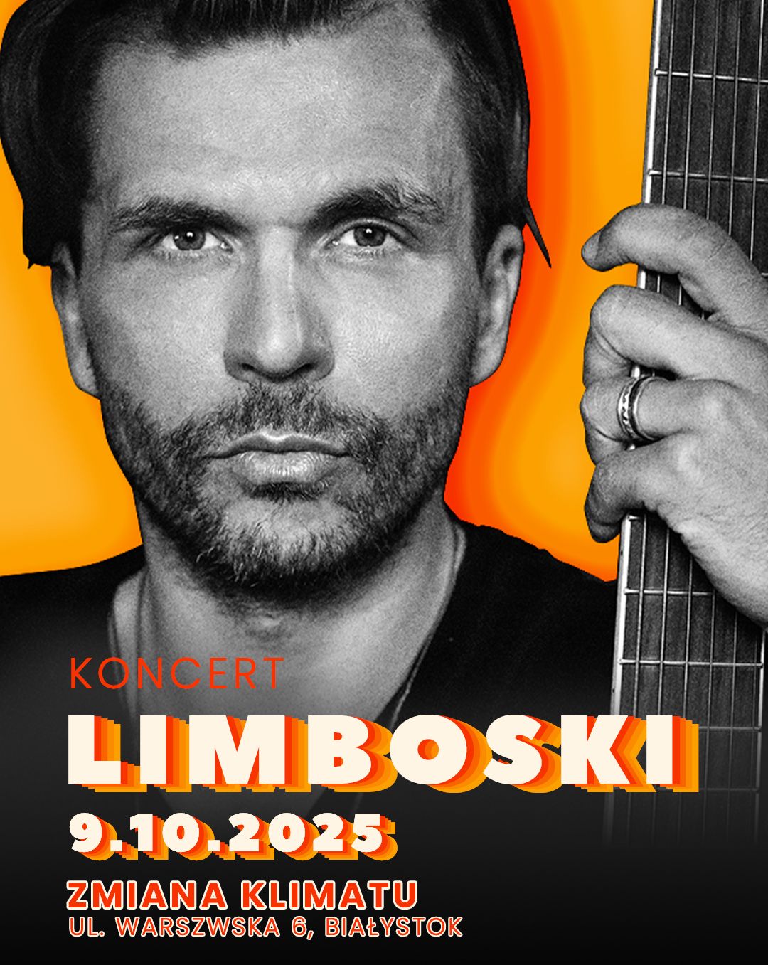 LIMBOSKI SOLO ACT Z NOWĄ PŁYTĄ "WIELORYB" Limboski 09.10.2025 bilety