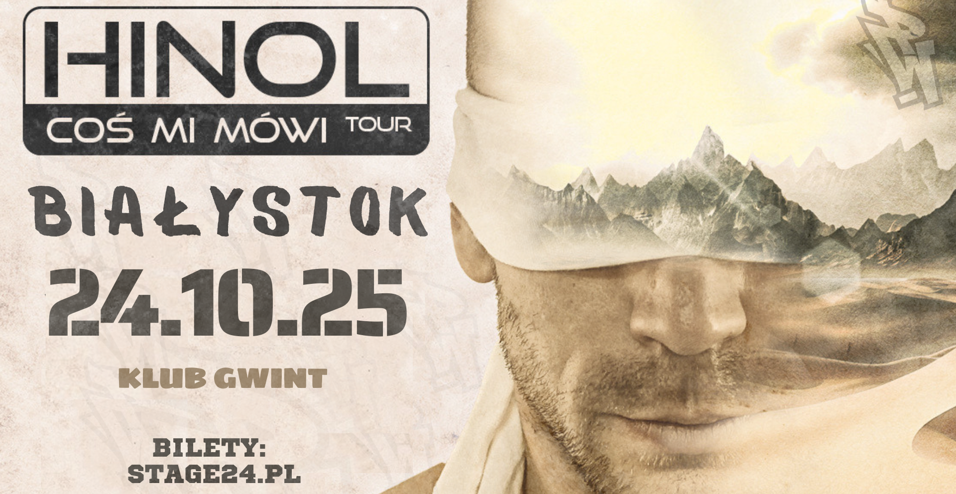 Hinol Polska Wersja: BIAŁYSTOK "Coś Mi Mówi" 24.10.25 24.10.2025 bilety