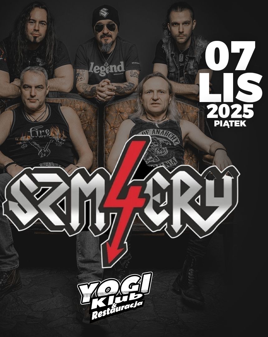 4 Szmery Tribute to AC/DC YOGI KLUB & RESTAURACJA - PIŁA 4 Szmery 07.11.2025 bilety
