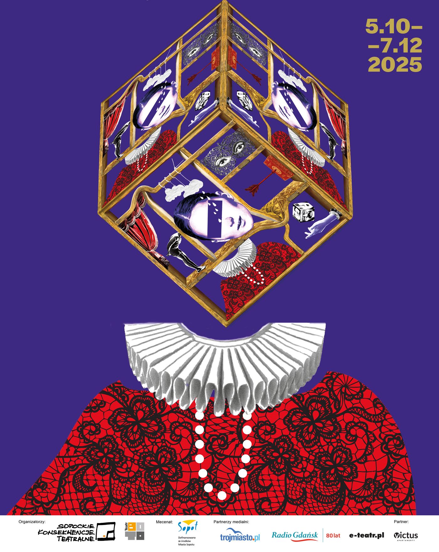 Karnet na spektakle IX Sopockich Konsekwencji Teatralnych 2025  05.10.2025 bilety