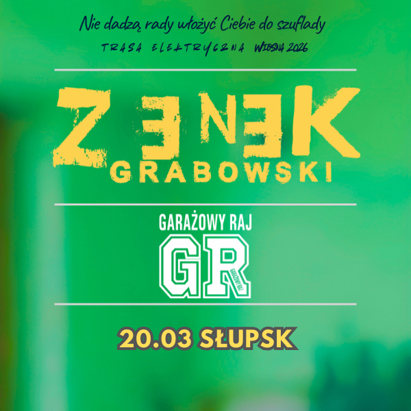Zenek Grabowski w Słupsku + Garażowy Raj