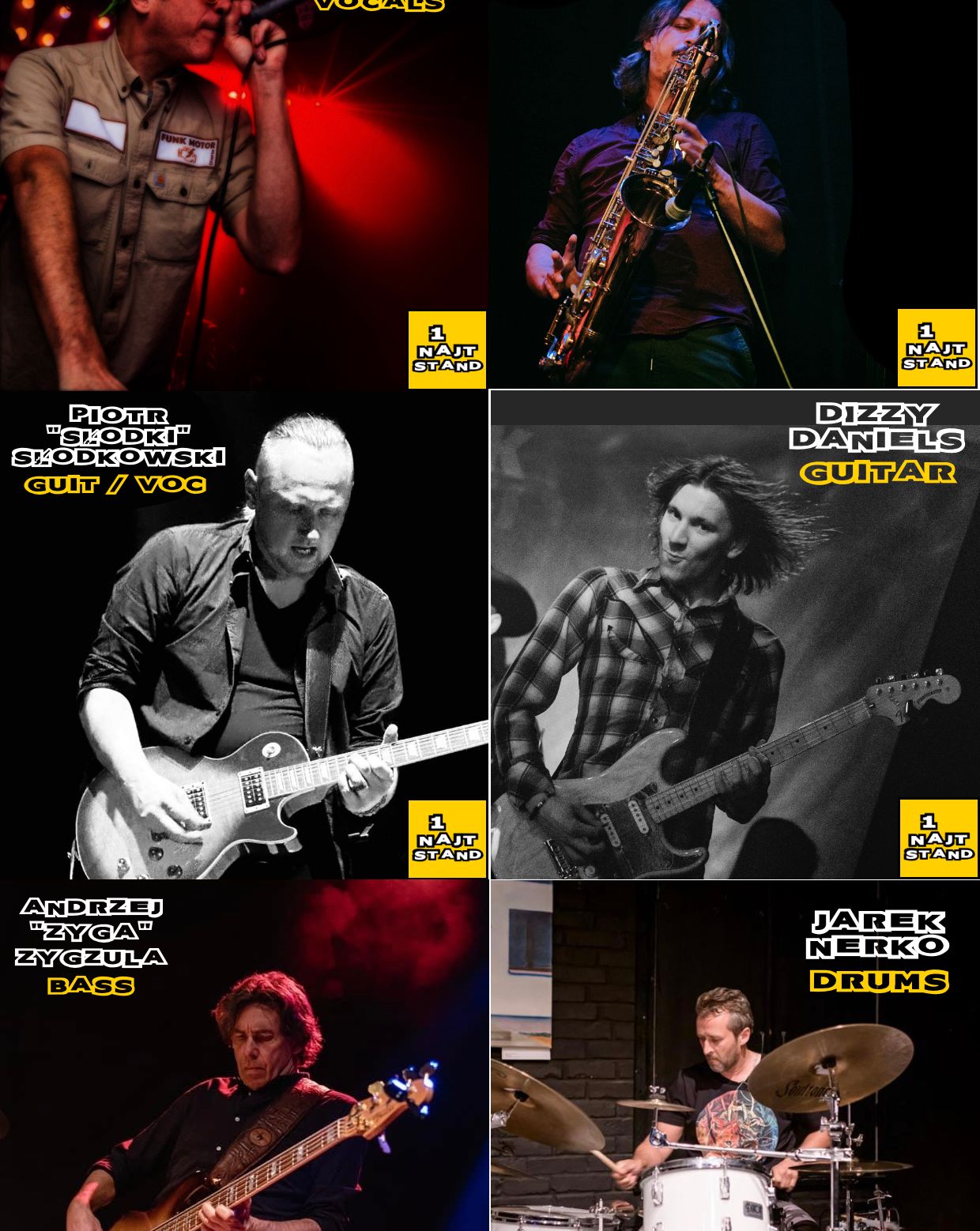 1Najt Stand, czyli Imprezowy Przegląd 5ciu Dekad Rock n' Rolla   26.12.2025 bilety