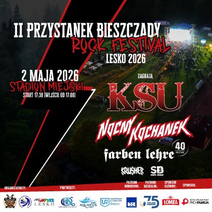 II Przystanek Bieszczady Rock Festiwal Lesko 2026