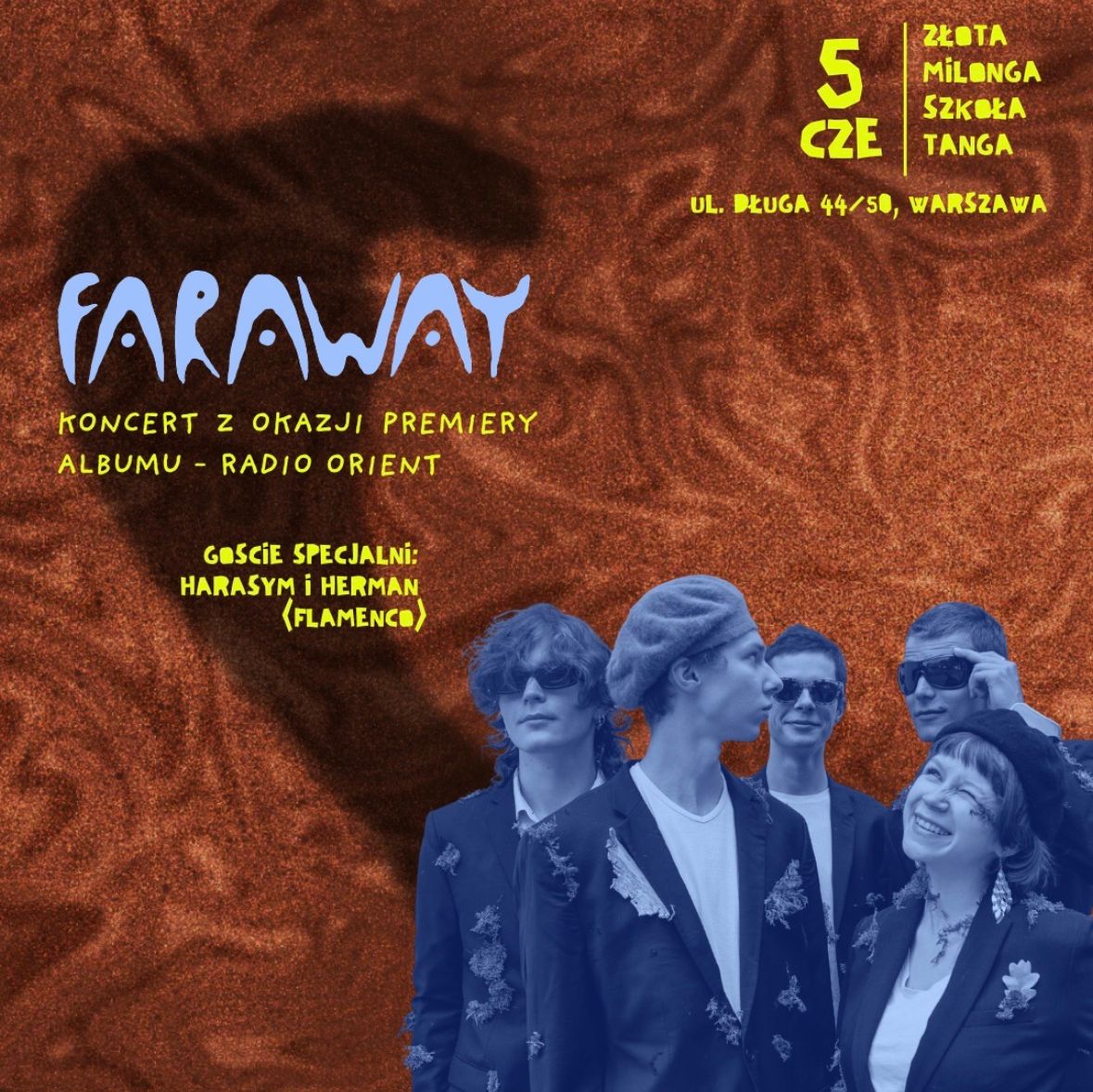 Faraway | koncert z okazji premiery płyty Radio Orient
