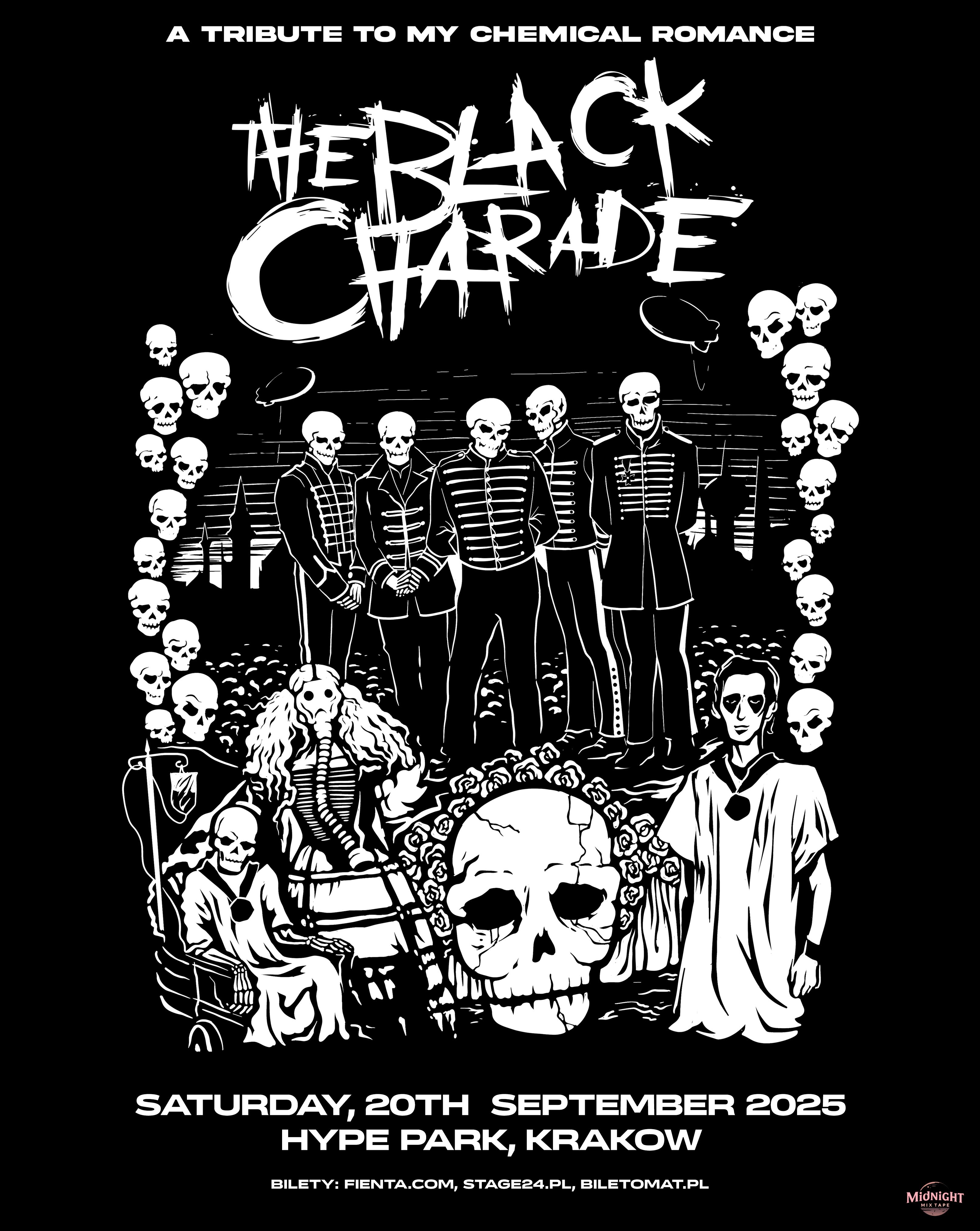 THE BLACK CHARADE - MY CHEMICAL ROMANCE TRIBUTE  HYPE PARK  THE BLACK CHARADE 20.09.2025 bilety