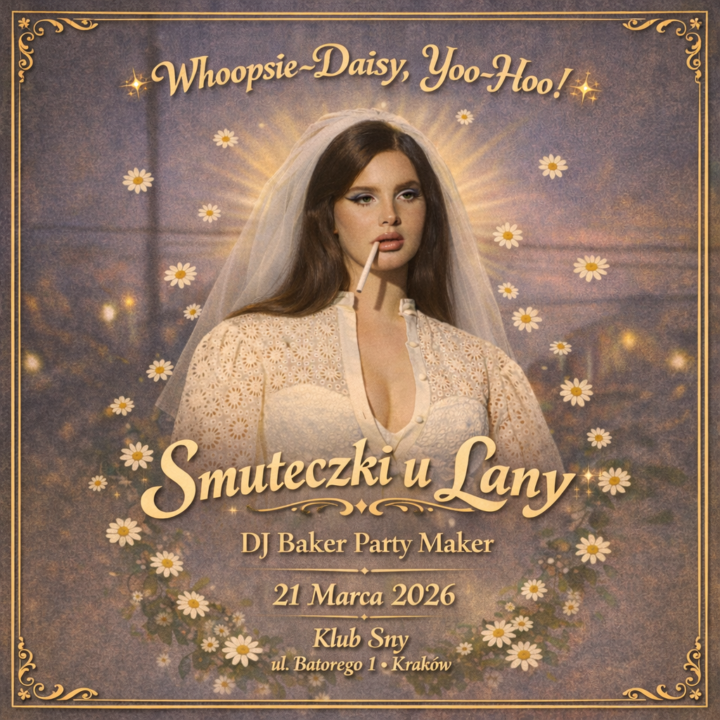 Smuteczki u Lany DJ Baker Party Maker (+18) / Kraków SNY