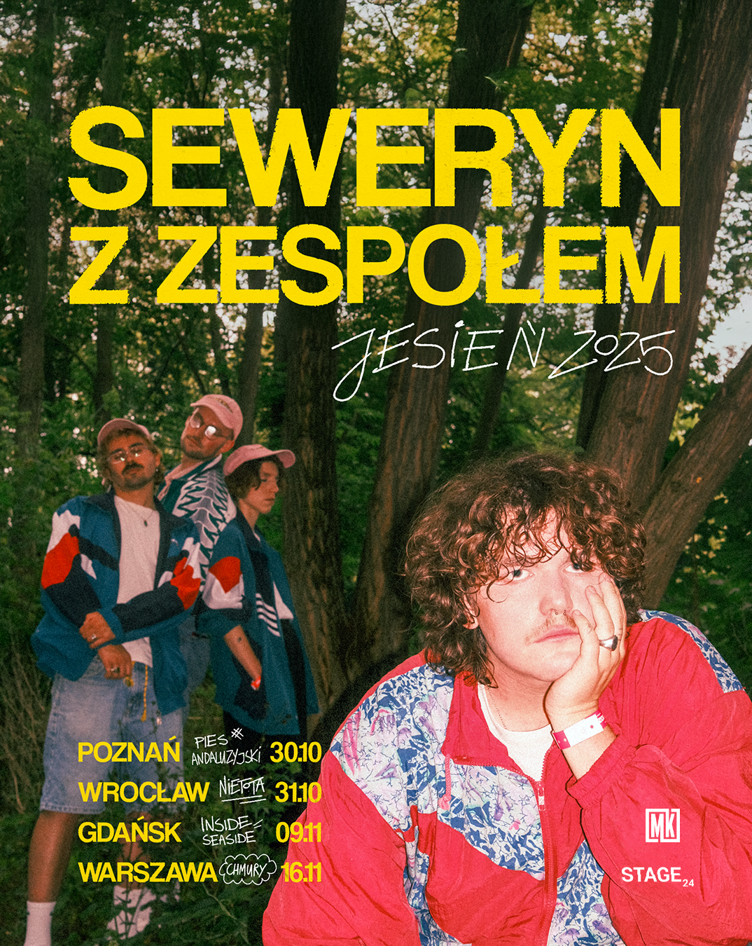 SEWERYN Z ZESPOŁEM + JERZY KOCZUR | 31.10 WROCŁAW @Nietota Jerzy Koczur 31.10.2025 bilety