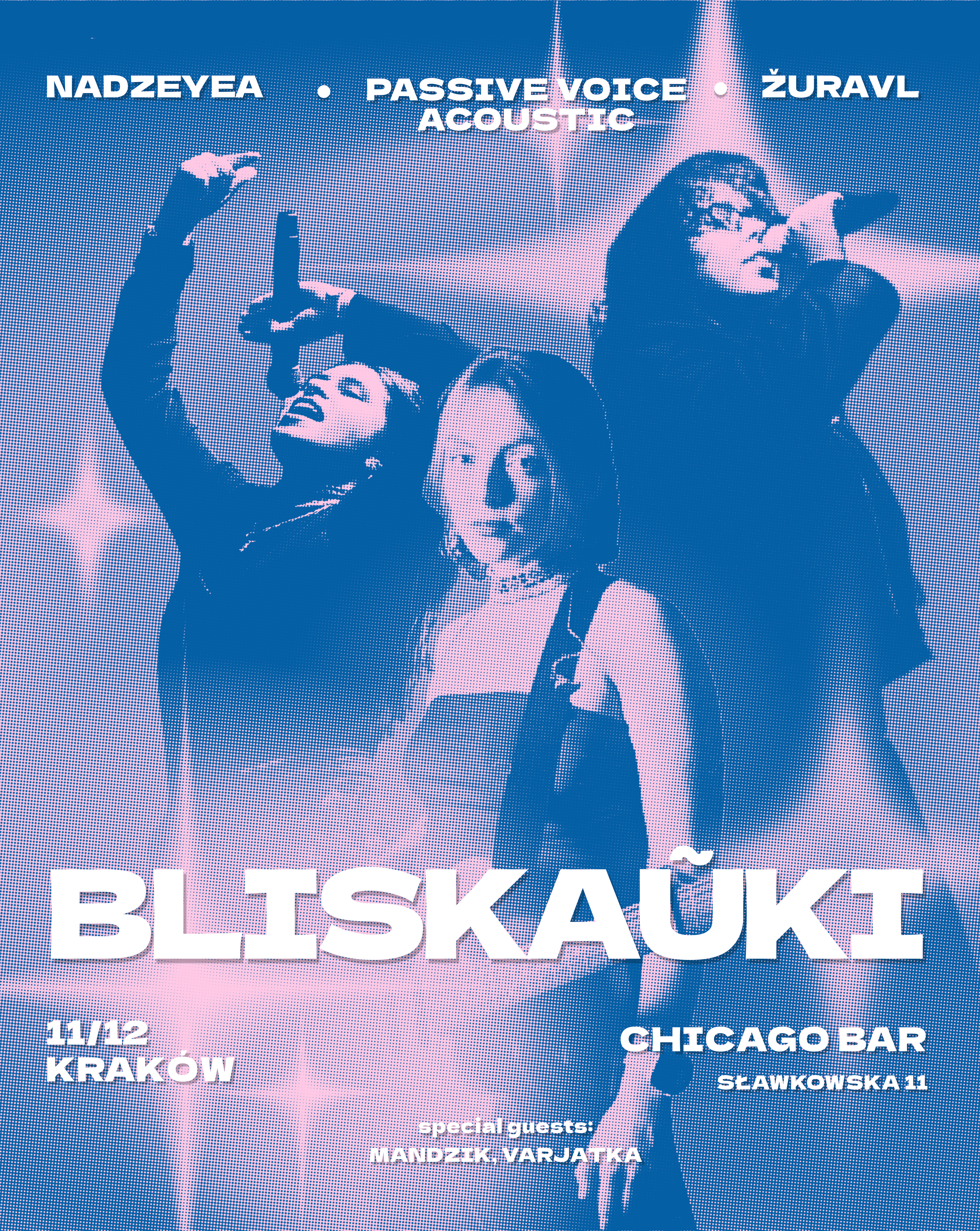 Bliskaŭki - Współczesne Białoruski Artyści  Passive voice 11.12.2025 bilety