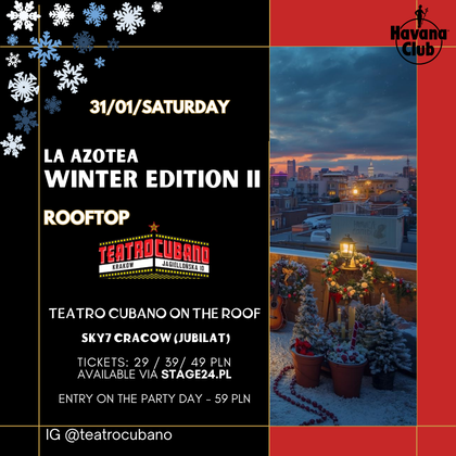 LA AZOTEA WINTER EDITION II 31.01 ROOFTOP JUBILAT