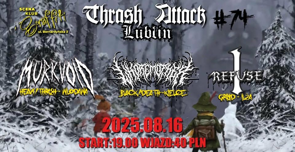 Trash Attack Lublin #74 16.08.2025 bilety