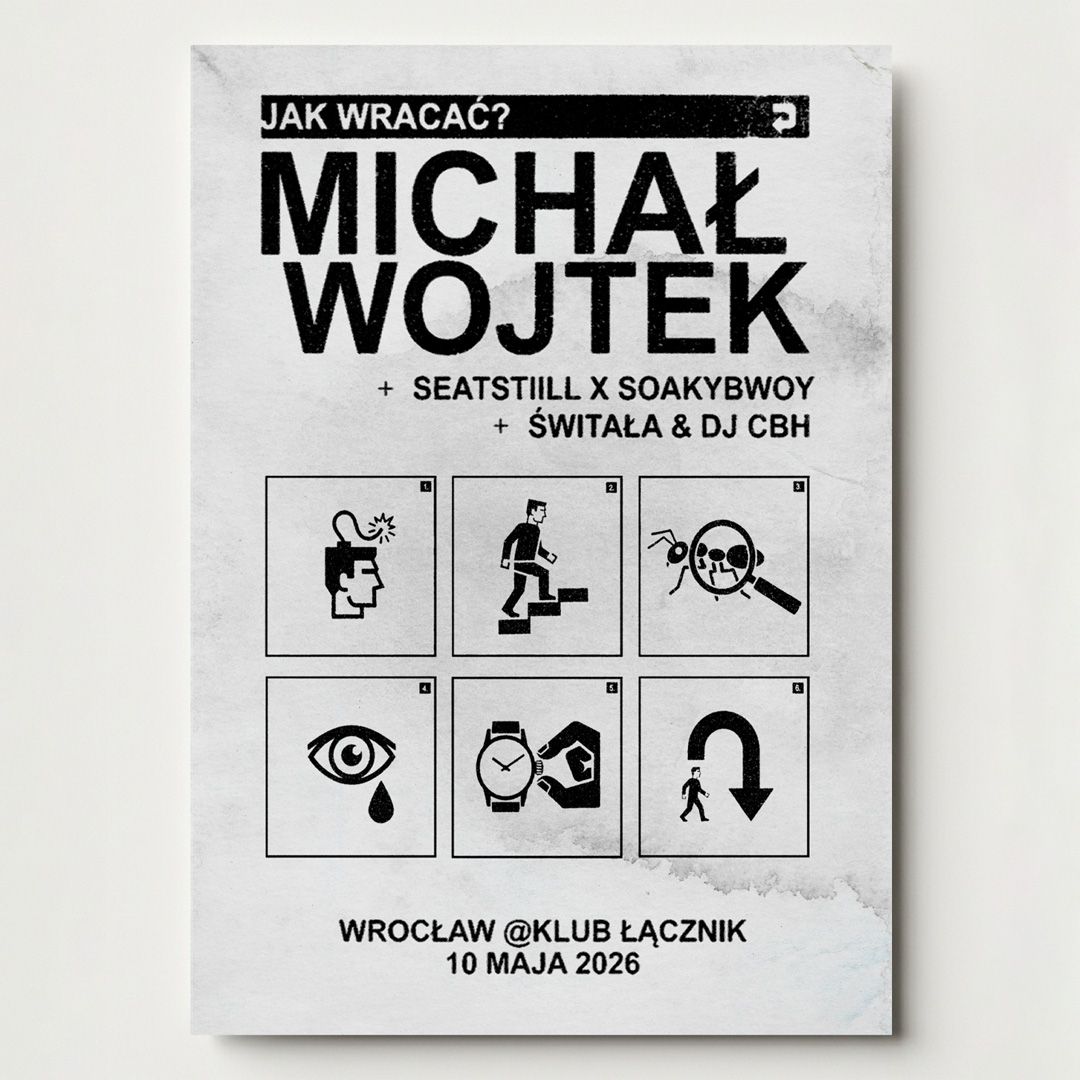 MICHAŁ WOJTEK + GOŚCIE | WROCŁAW @ŁĄCZNIK | 10.05.2026