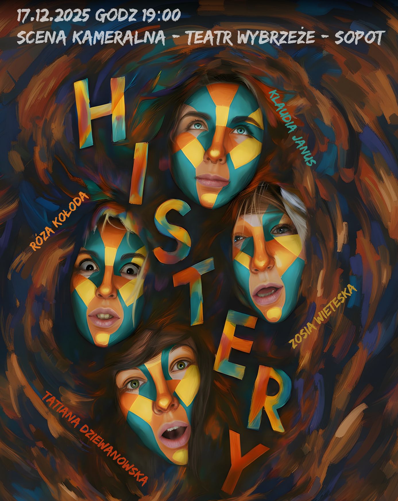 Histery | spektakl-performans  17.12.2025 bilety