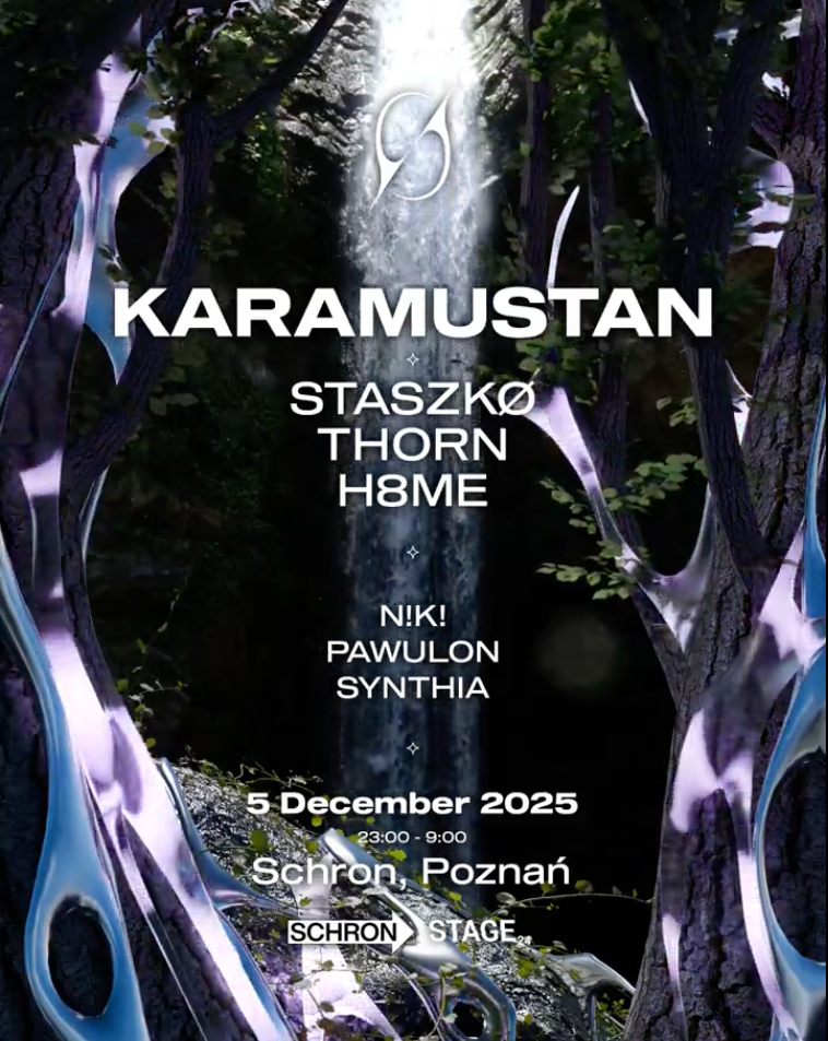 PARANØIA: KARAMUSTAN & THORN & STASZKØ  | 05/12/2025 n!k! 05.12.2025 bilety