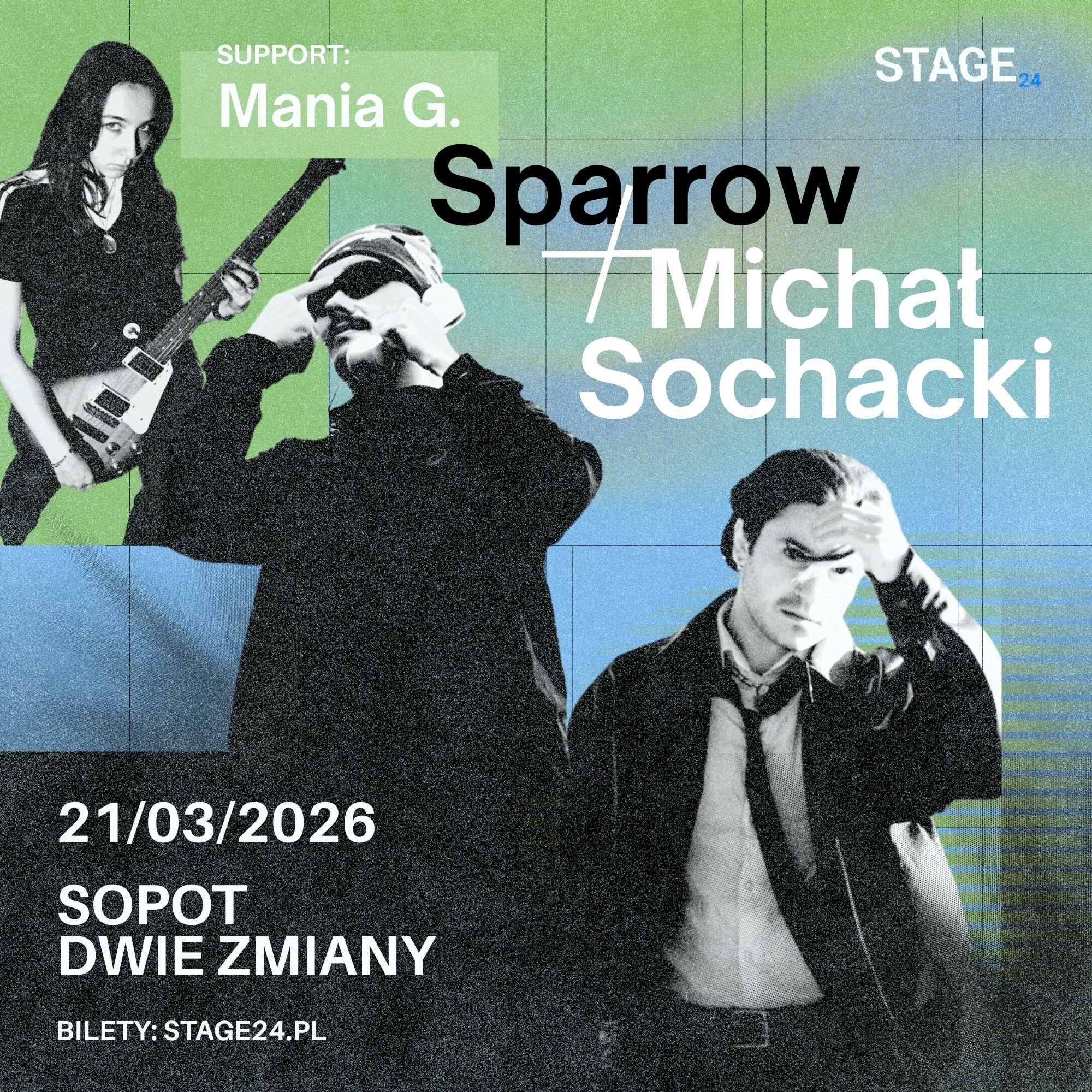 Michał Sochacki + Sparrow | Sopot | Dwie Zmiany 21.03