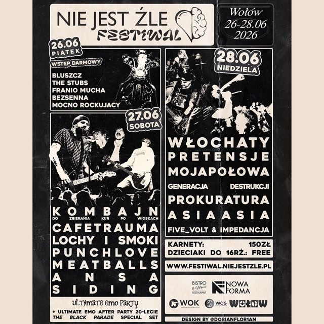 Nie Jest Źle Festiwal 2026