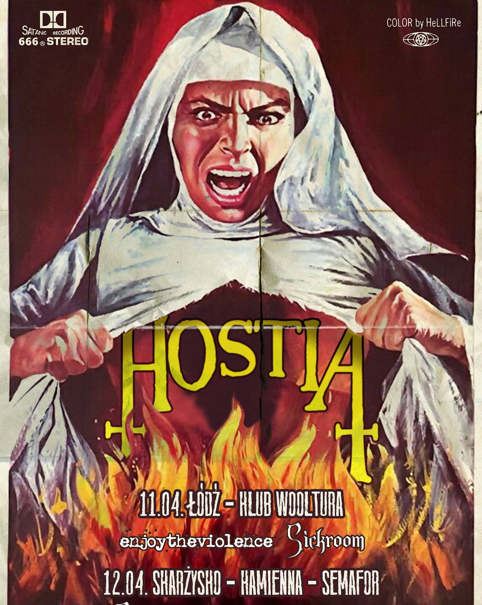  HOSTIA + SICKROOM + ENJOY THE VIOLENCE | Skarżysko-Kamienna