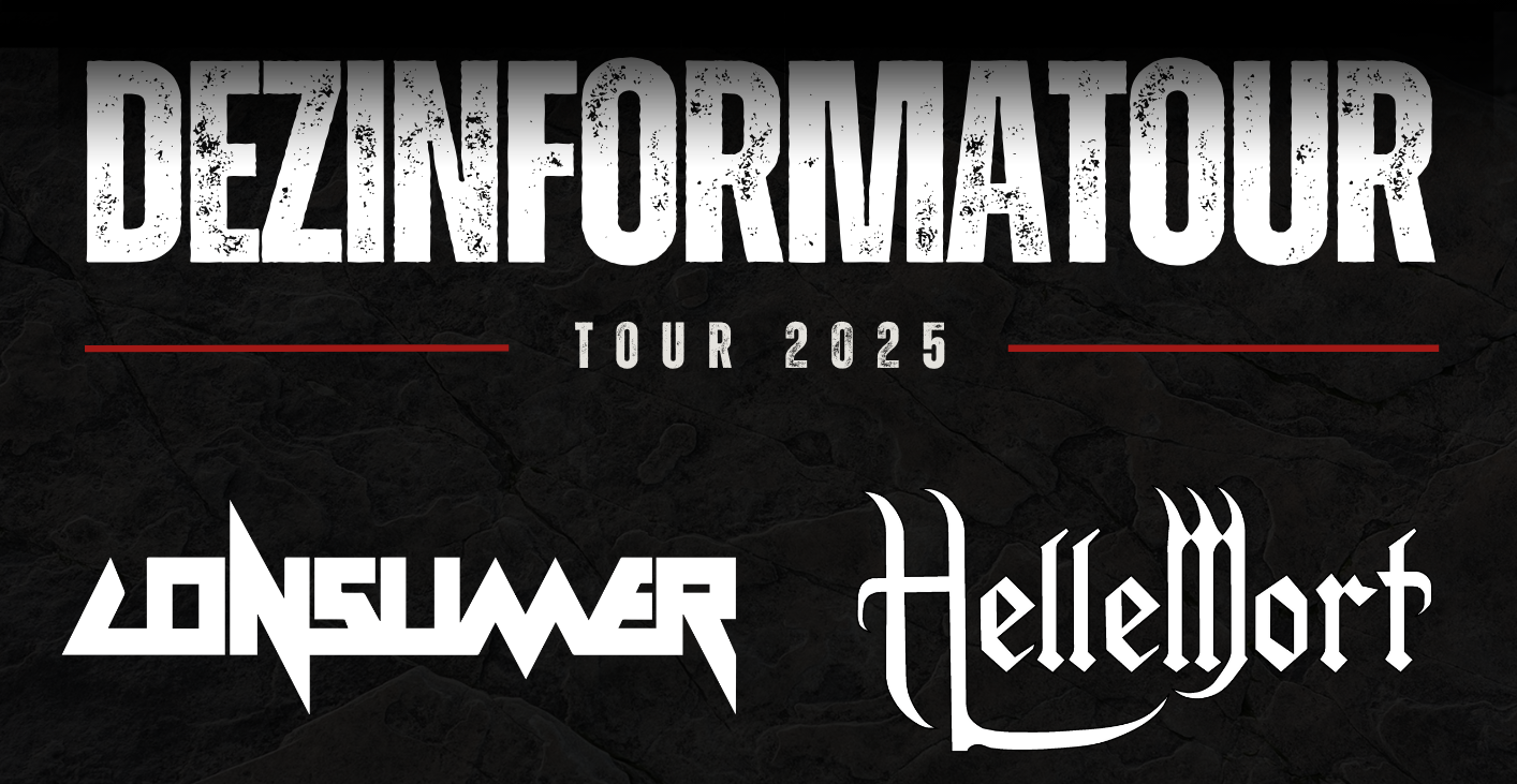 MANTRA + CONSUMER + HELLEMORT DezinformaTour 2025 25.10.2025 bilety