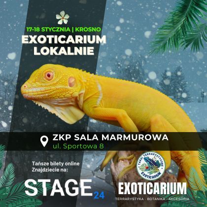 EXOTICARIUM LOKALNIE Targi Terrarystyczne Krosno | 17-18.01