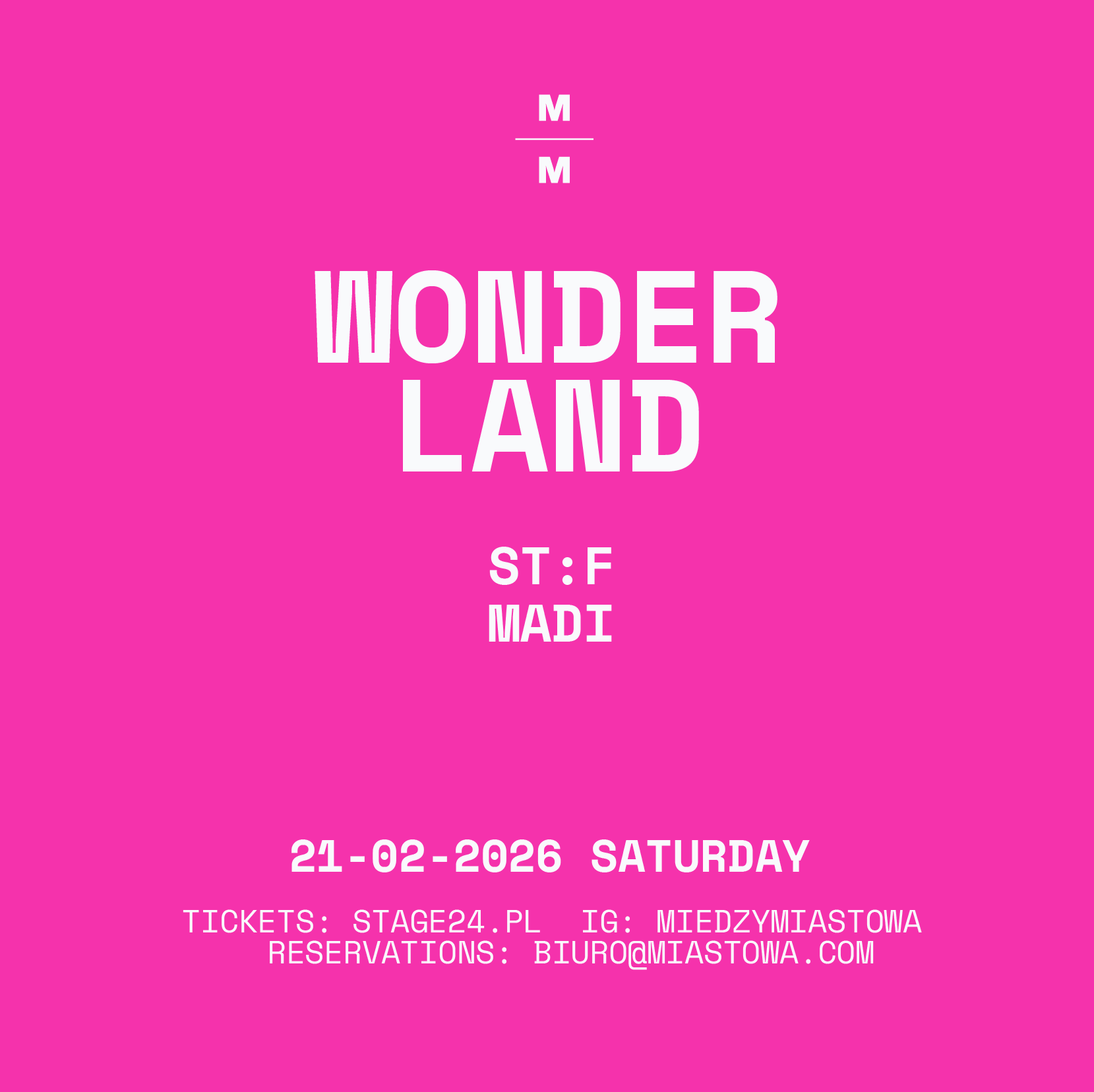 MM: WONDERLAND
