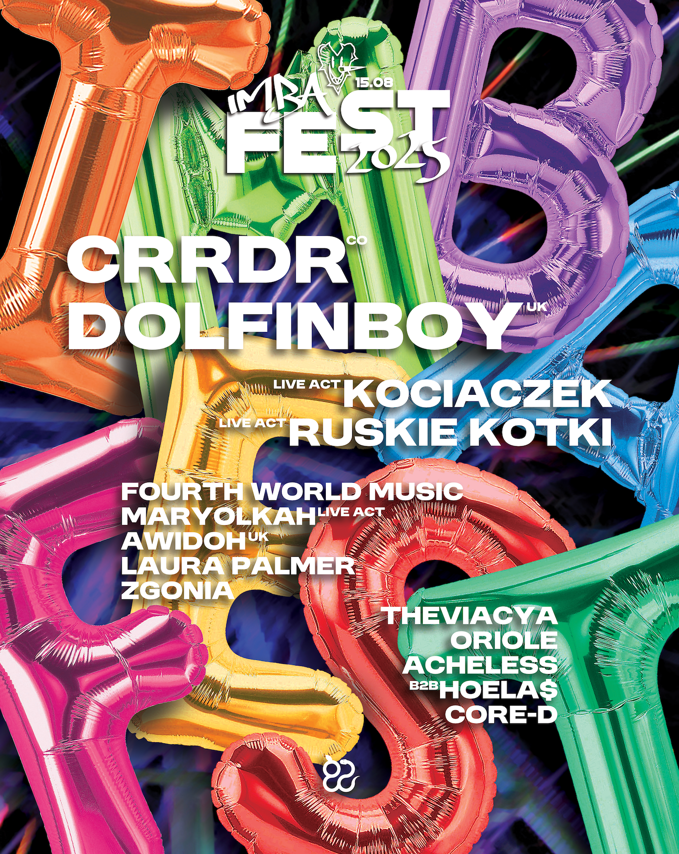 🎈 𝐈𝐌𝐁𝐀𝗙𝗘𝗦𝗧 𝟐𝟎𝟐𝟓 pres: CRRDR & more! Maryolkah 15.08.2025 bilety