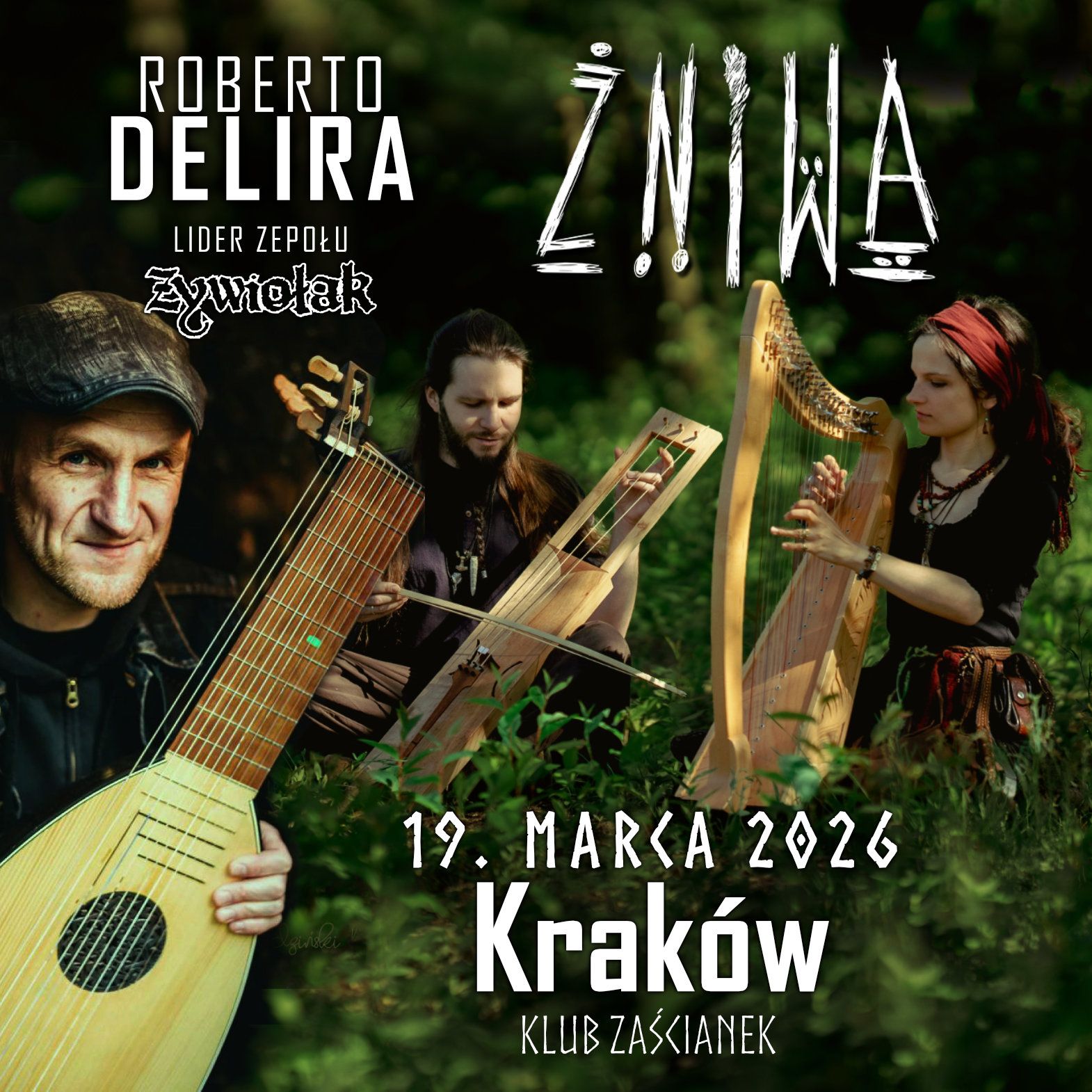 Żniwa i Roberto Delira w Krakowie