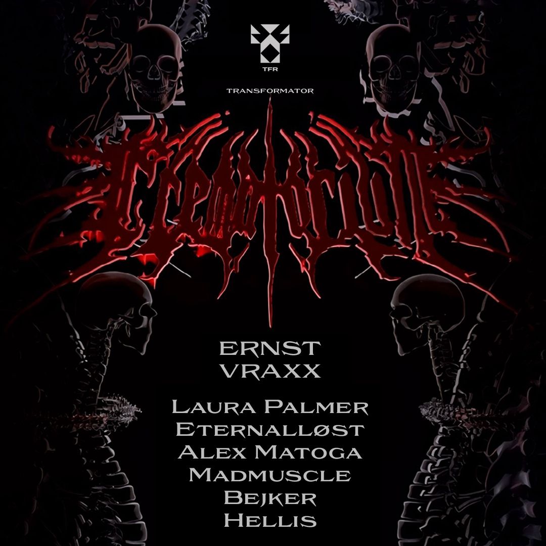 CREMATORIUM. ERNST, VRAXX, LAURA PALMER, SYNTHIA