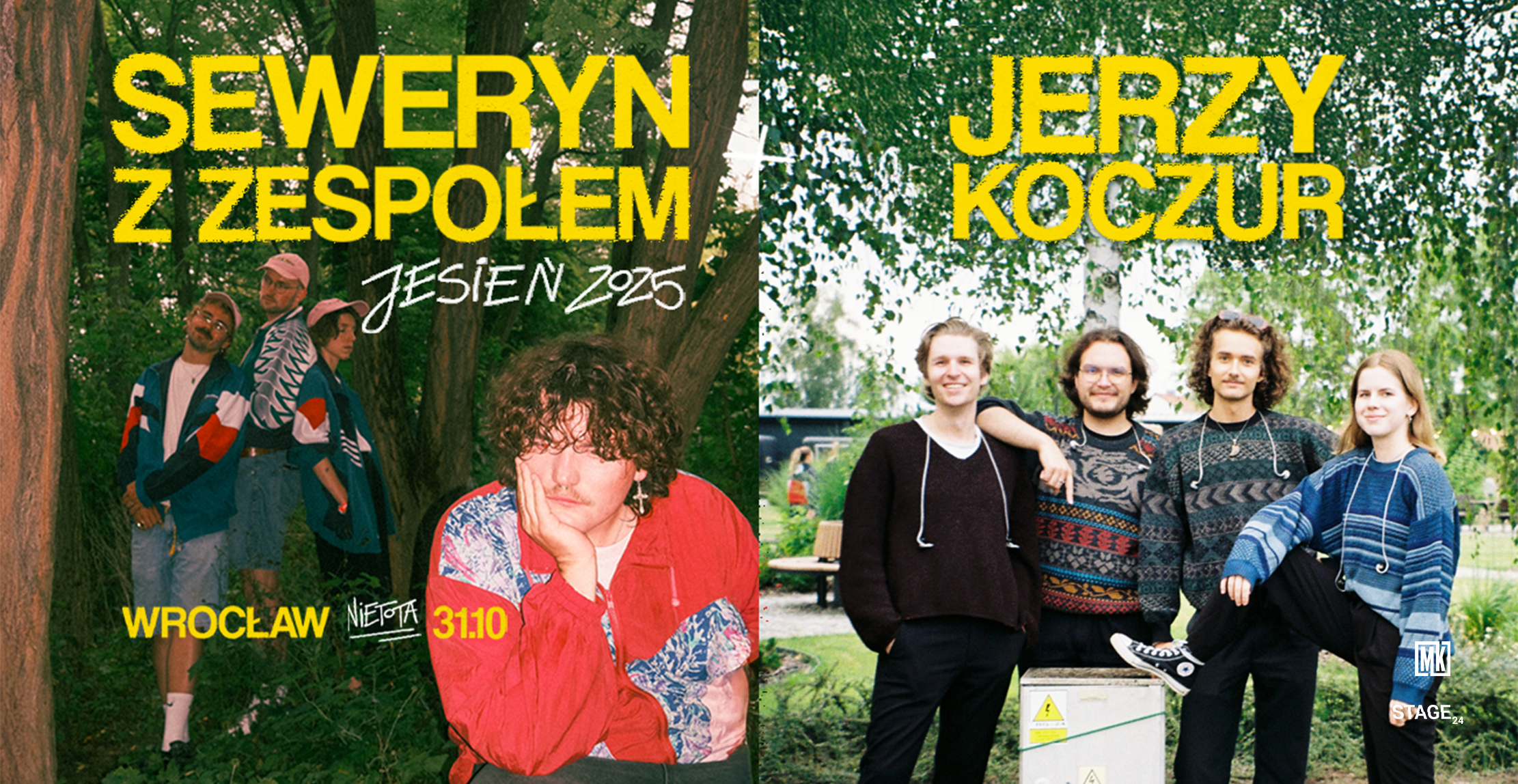 SEWERYN Z ZESPOŁEM + JERZY KOCZUR | 31.10 WROCŁAW @Nietota 31.10.2025 bilety