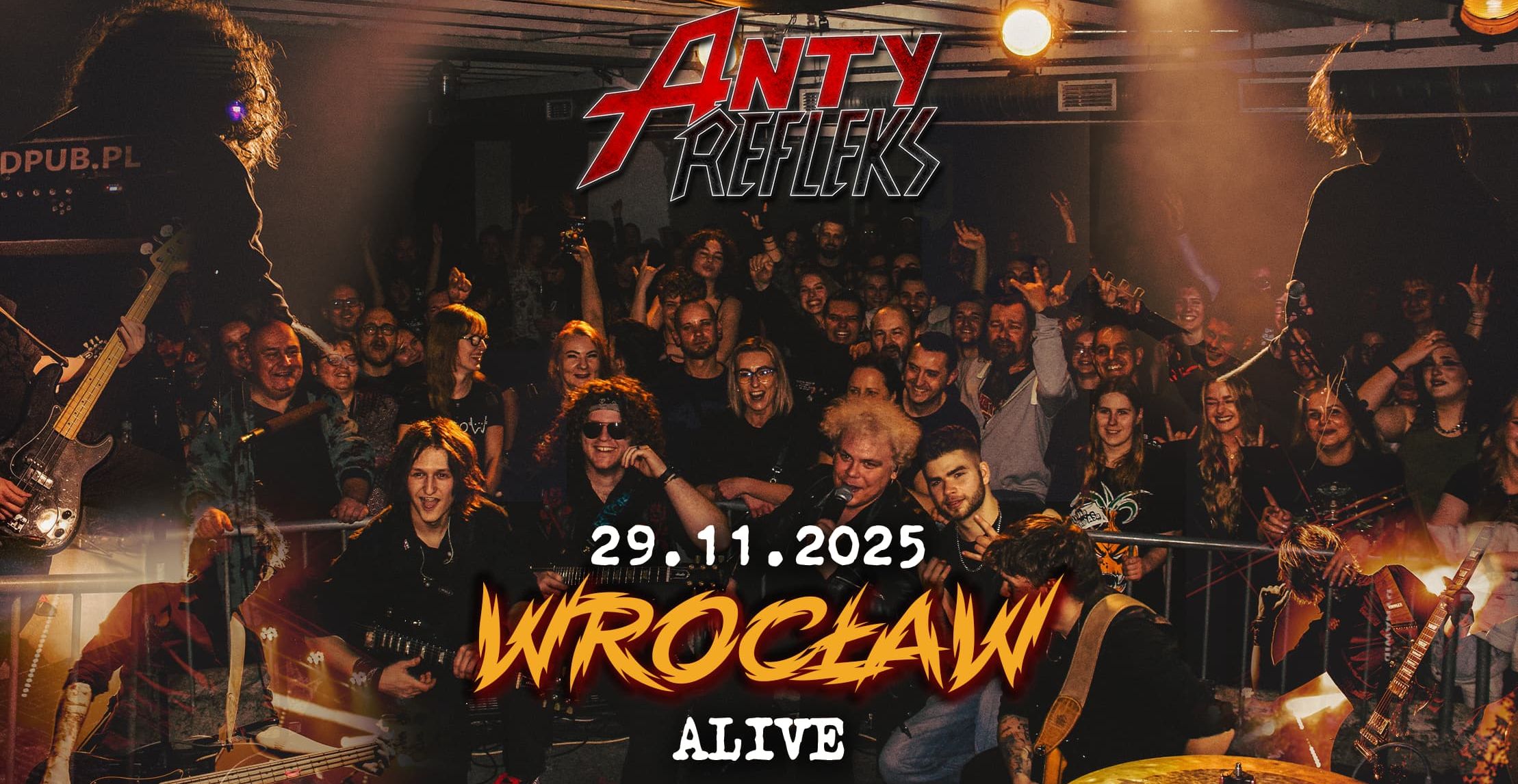 AntyRefleks | Wrocław 29.11.2025 bilety